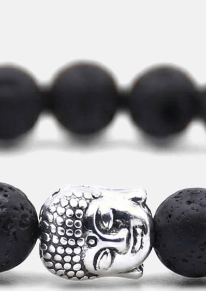 Bransoletka z koralików Obsidian Aura