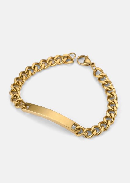 Bransoletka Aurum Grip - 18k Pozłacana