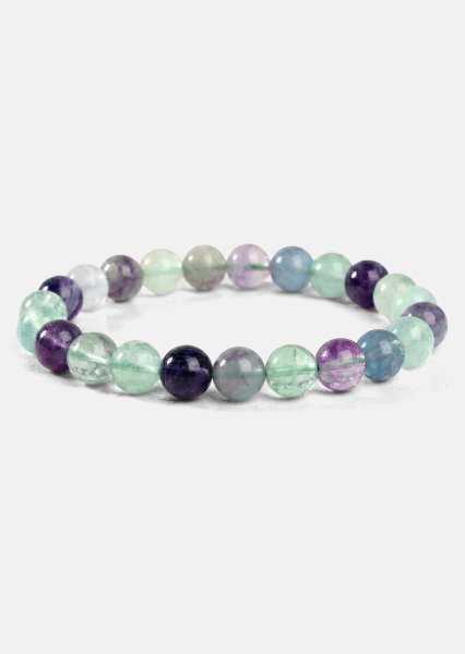 Bransoletka z koralików Fluorite Nexus