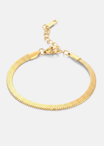 Bransoletka Aurum Veil - 18k Pozłacana