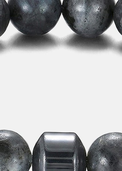 Bransoletka z koralików Obsidian Charm