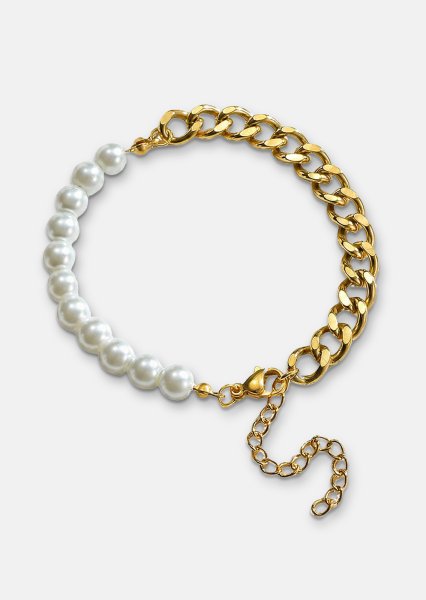 Bransoletka Mistral Link - 18k Pozłacana