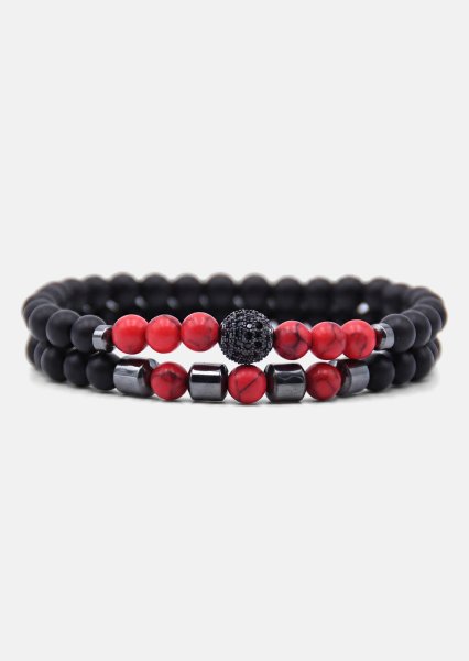 Bransoletka z koralików Crimson Valor