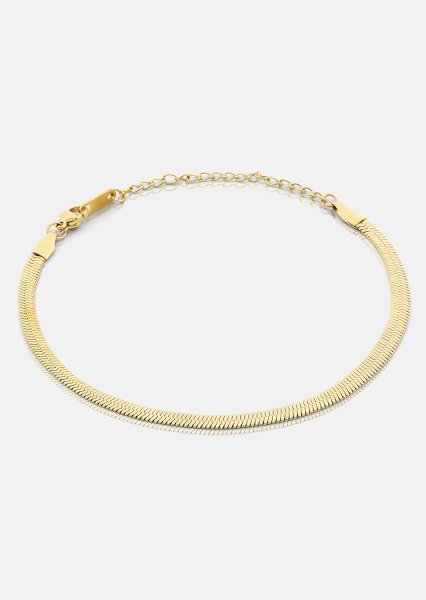 Bransoletka Sleek Chain - 18k Pozłacana