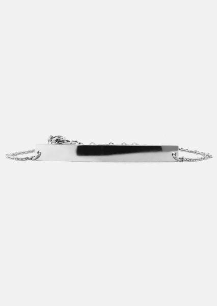 Bransoletka Sleek Elegance - Posrebrzana