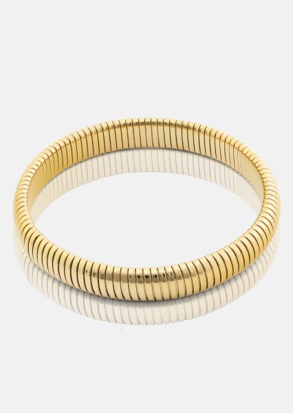 Bransoletka Sculpted Coil - 18k Pozłacana
