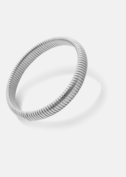 Bransoletka Sculpted Coil - Posrebrzana