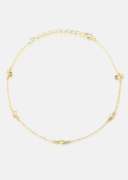 Bransoletka Starlight Charm - 18k Gold Plated