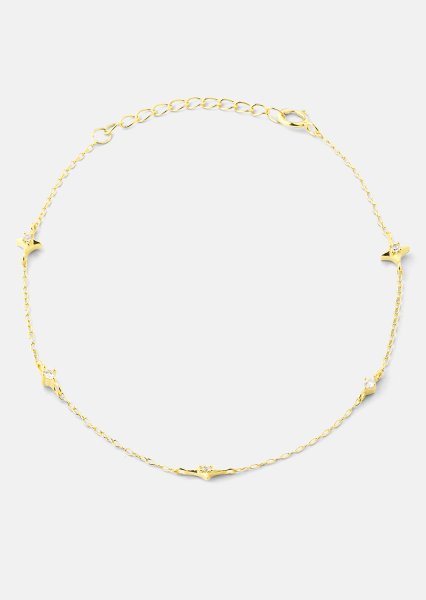 Bransoletka Starlight Charm - 18k Gold Plated