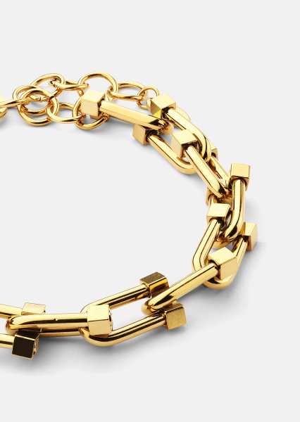 Bransoletka Link Luxe - 18k Pozłacana