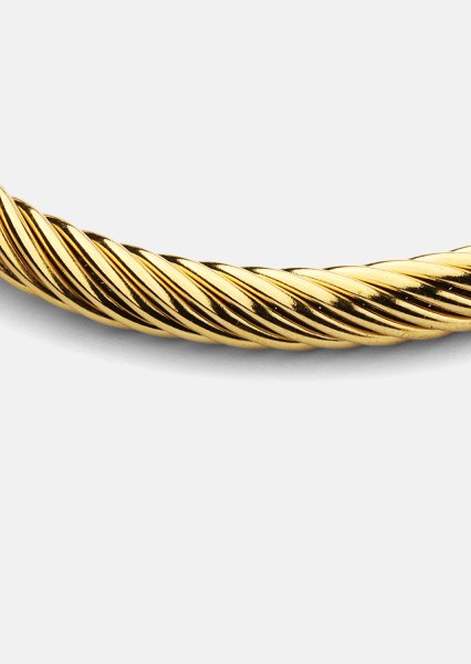 Bransoletka Twistad Elegans - 18k Pozłacana