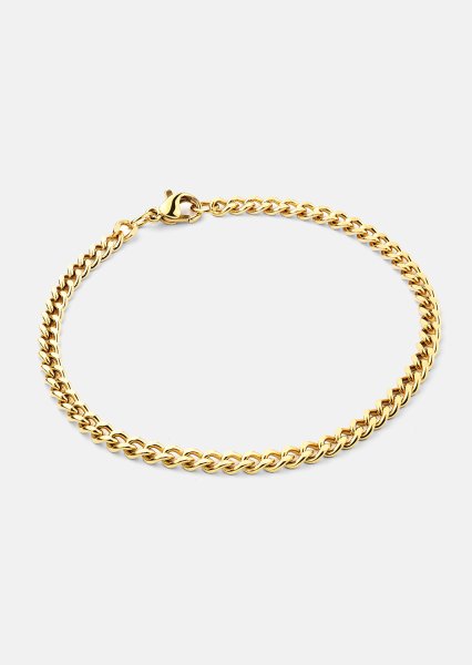 Golden Link Chain Bracelet - 18k Pozłacana