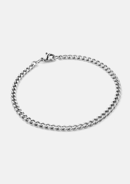 Silver Link Chain Bracelet - Posrebrzana