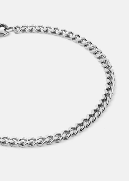 Silver Link Chain Bracelet - Posrebrzana
