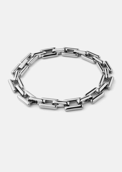 Bransoletka Luxe Link - Posrebrzana