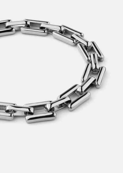 Bransoletka Luxe Link - Posrebrzana