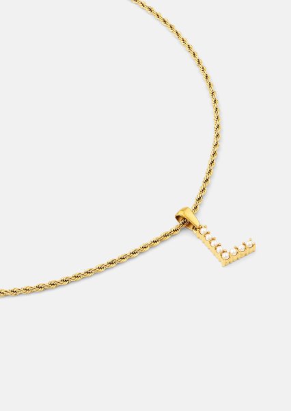 Amulet A-N Naszyjnik – 18k Gold Plated