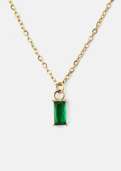 Naszyjnik Emeraldis - 18k Gold Plated