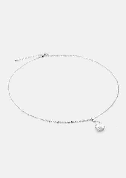 Naszyjnik Luna Teardrop - Silver Plated