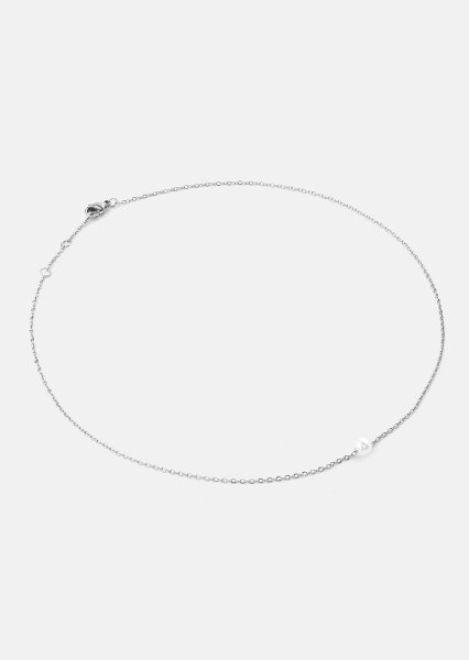 Naszyjnik Pearl Grace – Silver Plated