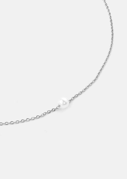 Naszyjnik Pearl Grace – Silver Plated