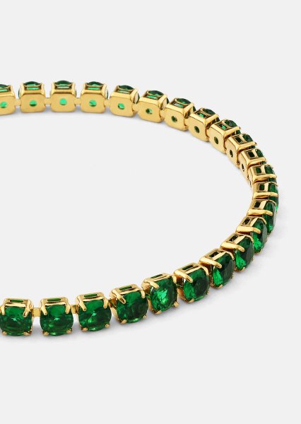 Bransoletka Brillara - 18k Pozłacana