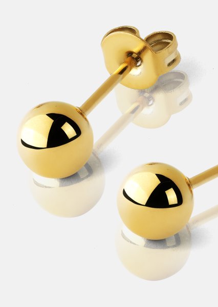 Timeless Orb Earrings - 18k Gold Plated
