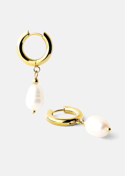 Kolczyk Ocean - 18k Pozłacany