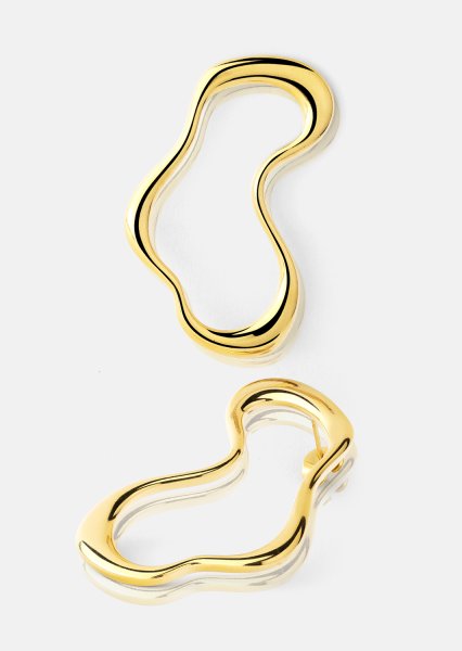 Fluid Glow Kolczyk - 18k Gold Plated