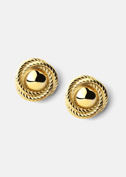 Kolczyk Regal Twist - 18k Pozłacany