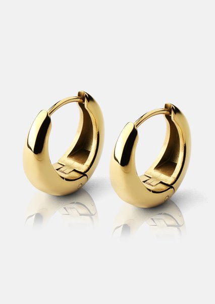 Kolczyki Bold Mini – 18k Pozłacane
