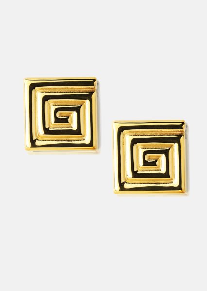 Kolczyk Geometric Glow - 18k Gold Plated