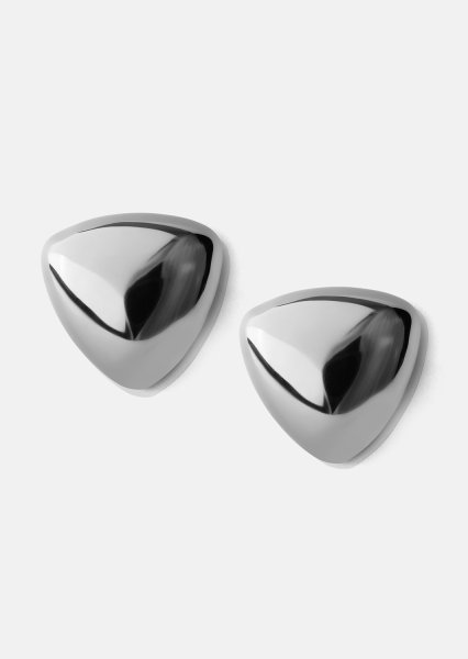 Kolczyki Bold Curve – Posrebrzane