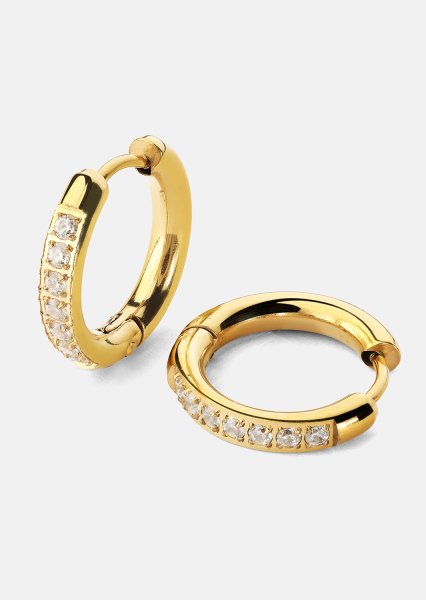 Kolczyki Golden Spark – 18k Pozłacane
