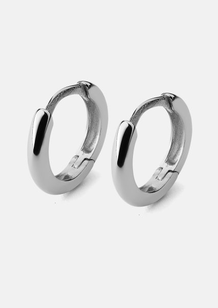 Kolczyki Mini Hoops - Posrebrzane