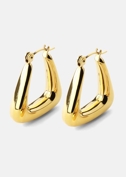 Kolczyk TriBold - 18k Gold Plated