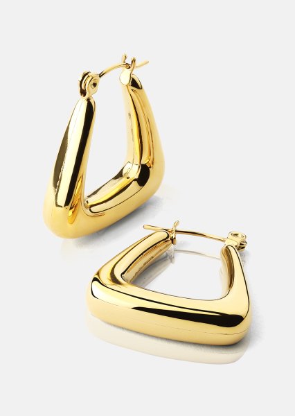 Kolczyk TriBold - 18k Gold Plated
