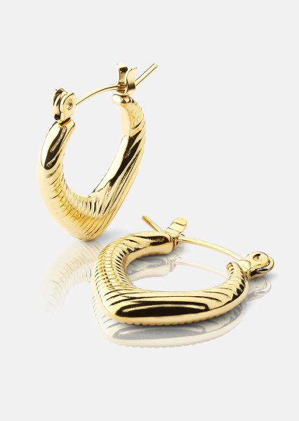 Kolczyki Elegans – 18k Pozłacane