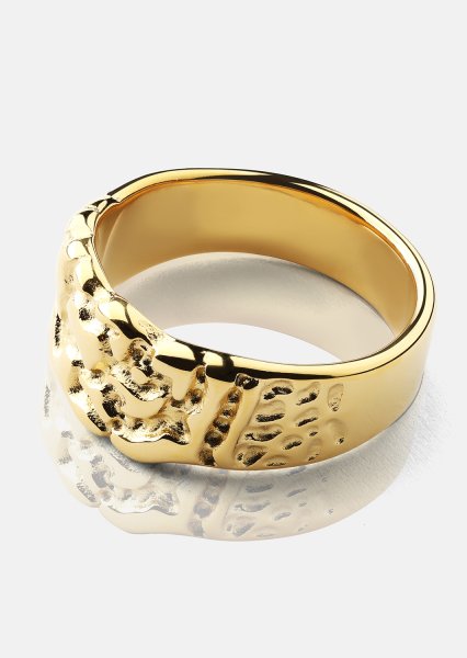 Eterna Pierścionek - 18k Pozłacany