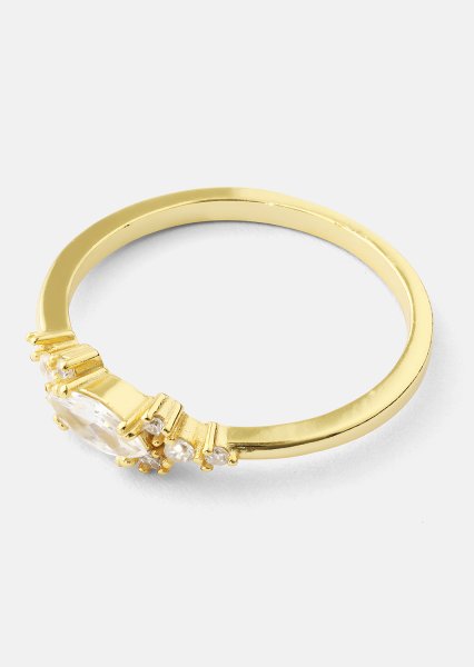 Elysia Pierścionek - 18k Gold Plated