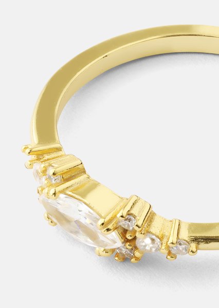 Elysia Pierścionek - 18k Gold Plated