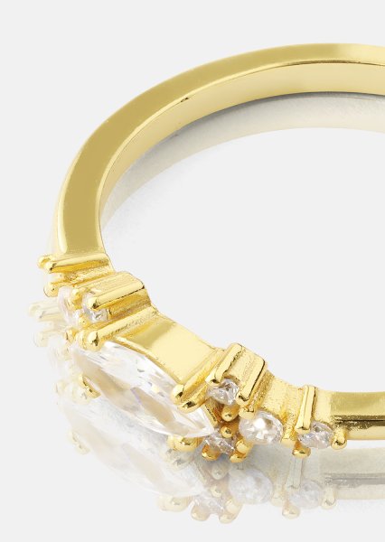 Elysia Pierścionek - 18k Gold Plated