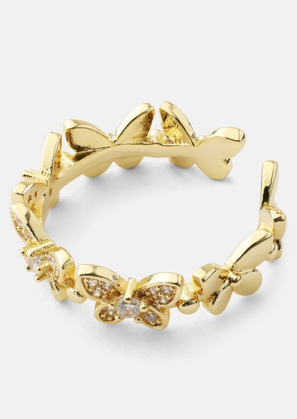 Pierścionek Flutter – 18k Gold Plated