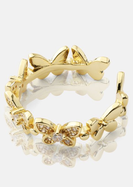 Pierścionek Flutter – 18k Gold Plated