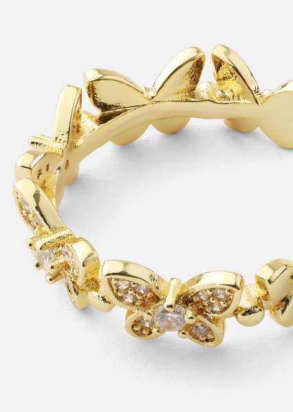 Pierścionek Flutter – 18k Gold Plated