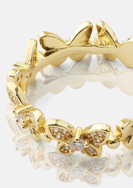 Pierścionek Flutter – 18k Gold Plated
