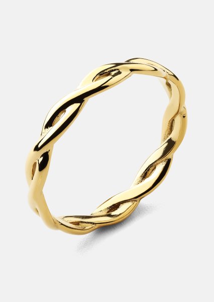 Aurora Gold Pierścionek - 18k Pozłacany