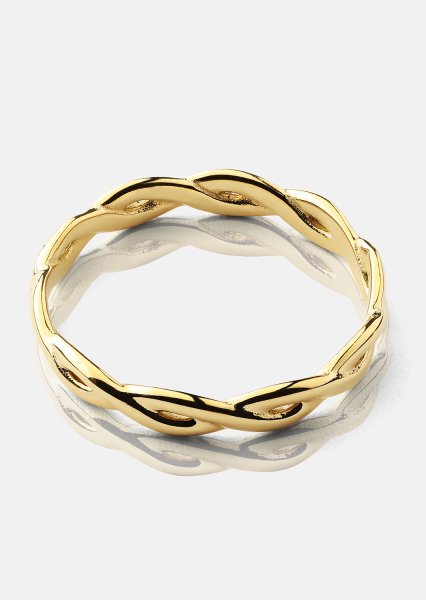 Aurora Gold Pierścionek - 18k Pozłacany