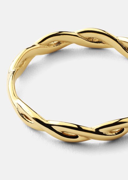 Aurora Gold Pierścionek - 18k Pozłacany