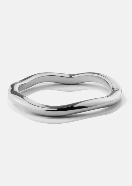 Pierścionek Wave Silver- Posrebrzany